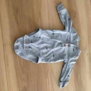 Carter's Blue Long Sleeve One Piece